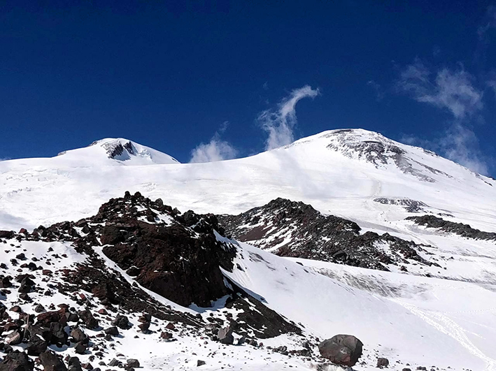 Восхождение на вершину горы Эльбрус, Западная вершина 5642м