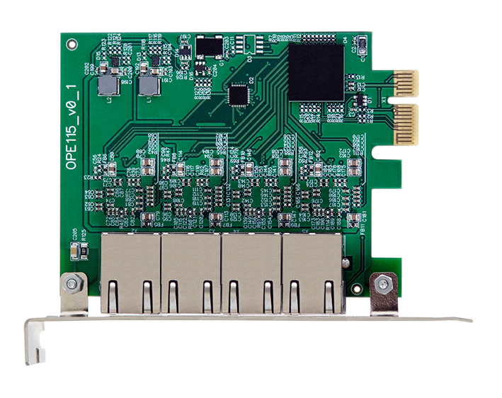 OPE115:  4х Ethernet 100BASE-TX / 1000BASE-T