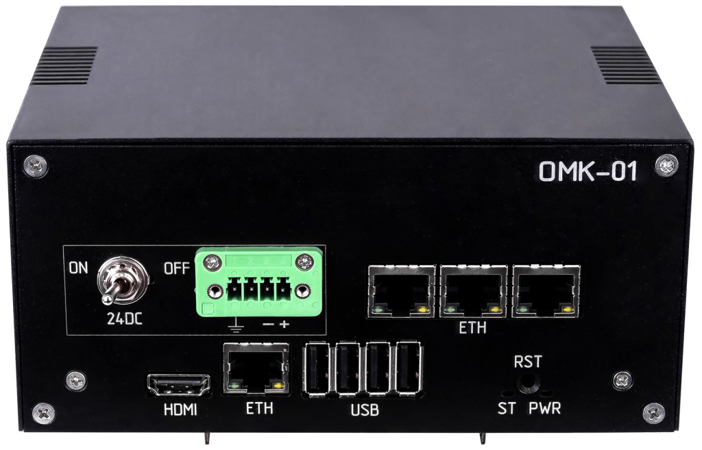 OMK-01 Промышленный компьютер для установки на DIN-рейку